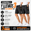 [COMPRE 1 Y LLEVA 3] Shorts Comfort™ — Ultra Flexibles y Transpirables