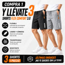 [COMPRE 1 Y LLEVA 3] Shorts Comfort™ — Ultra Flexibles y Transpirables