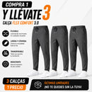 [COMPRE 1 Y LLEVA 3] Pantalones Flex Comfort™ 3.0 — Ultra Flexibles y Transpirables*